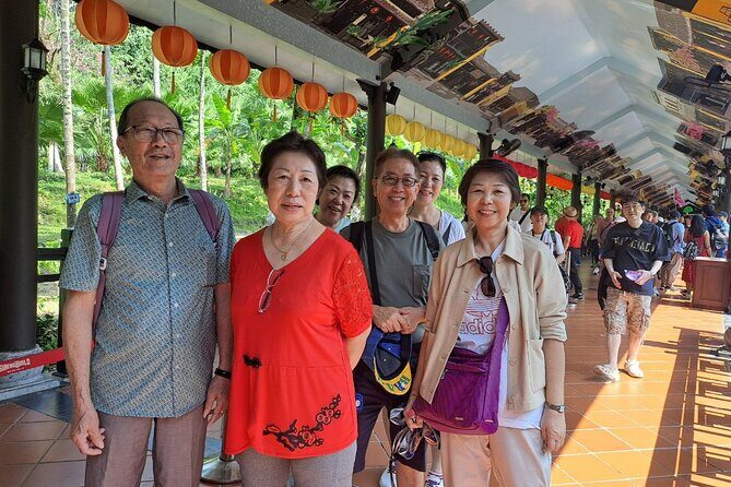 Afternoon private transfer from Danang city to the Golden Bridge - Wine Cellar to Buddha Statue: the calm inside the theme-park rush