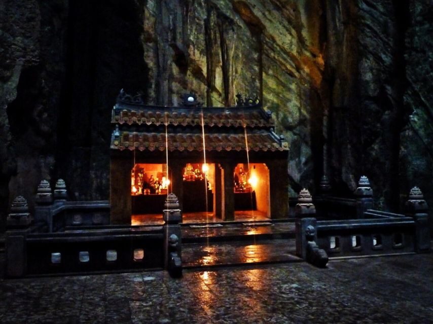 Am Phu Cave, Marble and Monkey Mountain Fullday tour - Marble Mountain (Ngu Hanh Son): Limestone Steps With Lift-Help