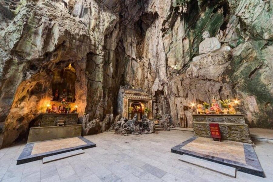 Am Phu Cave, Marble and Monkey Mountain Fullday tour - Marble Sculptor Village: Watching Stonecraft in Action