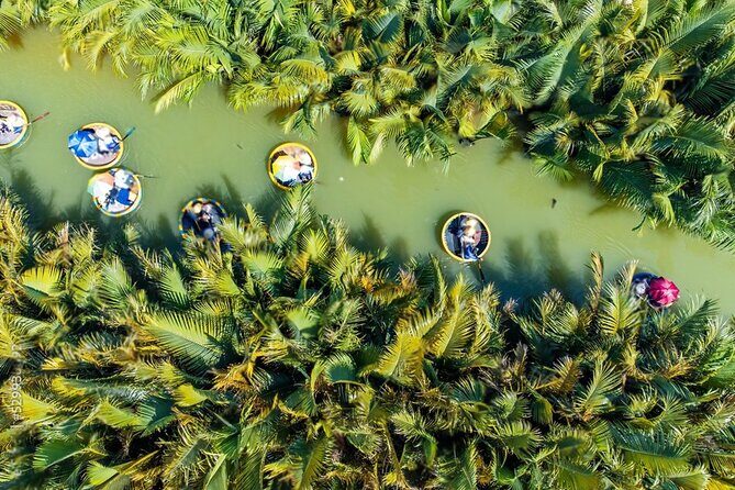 Basket Boat Ride, Coconut Forest, Sunset and Hoi An Town by Night - Bay Mau Coconut Forest Basket Boat Ride: The Hands-On Highlight