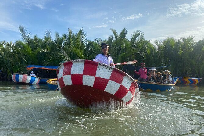 Basket Boat Ride, Coconut Forest, Sunset and Hoi An Town by Night - Hoi An’s Icon Stops: Japanese Covered Bridge and the Phuc Kien Assembly Hall