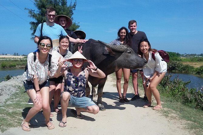 Buffalo Riding and basket boat tour from Da Nang/ Hoi An - Coconut leaf souvenirs and small add-ons that pop up on the water