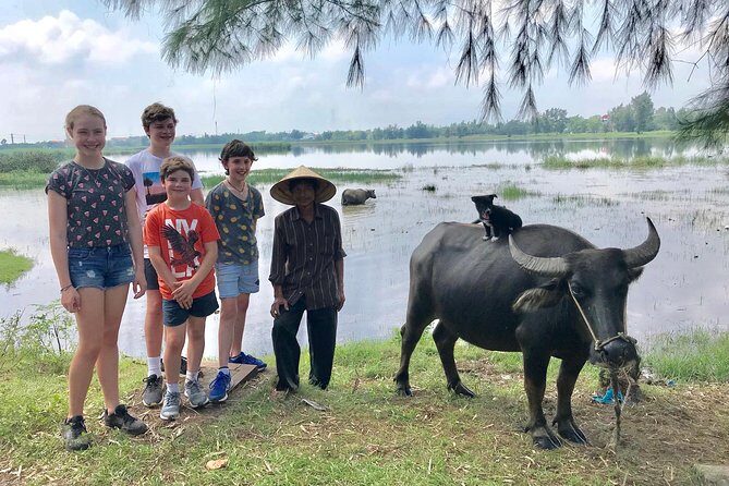Buffalo Riding and basket boat tour from Da Nang/ Hoi An - Light Vietnamese lunch at a local home
