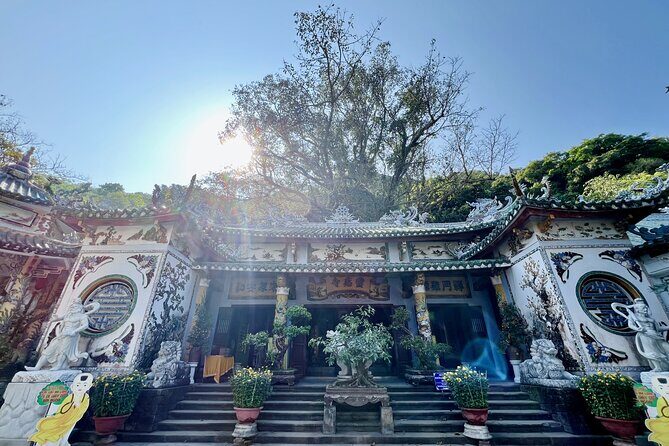 Classic Da Nang Tour to Marble Mountain and Son Tra Peninsula - APEC Park pickup to Marble Mountains: how the tour starts smoothly