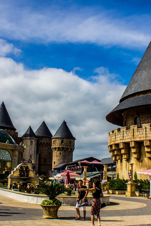 Da Nang: Ba Na Hills Entry with Cable Car and Lunch Option - Helios Waterfall: a quieter stop that fills time