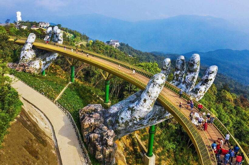 Da Nang: Golden Bridge, Marble Mt, Am Phu Cave & Lady Buddha - Marble Mountains: Rocky Peaks, Buddha Carvings, and Panoramic Views