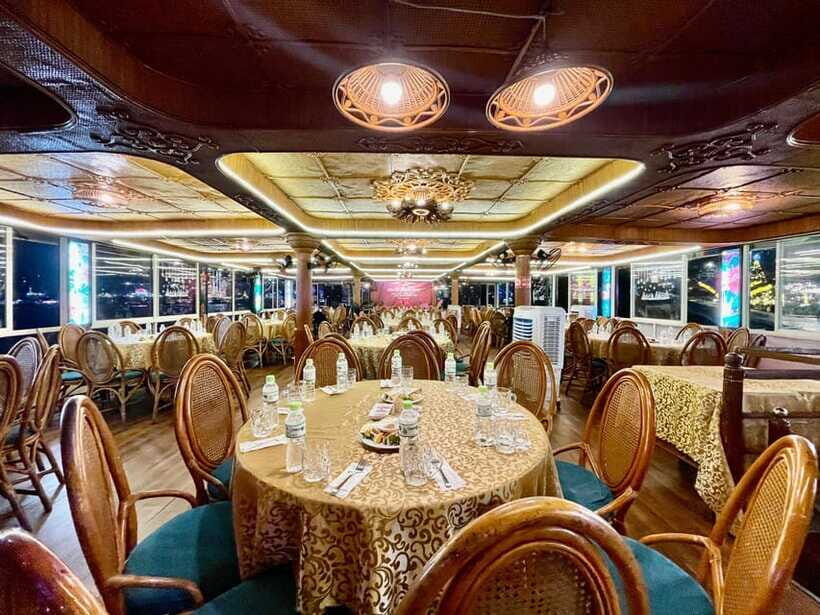 Da Nang: Han River Night Cruise with Sunrise Cocktail - The On-Board Restaurant and Bar: Snack, Sip, or Keep It Simple