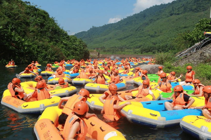Da Nang: Hoa Phu Thanh Rafting Ticket - How the Hoa Phu Thanh rafting day is set up