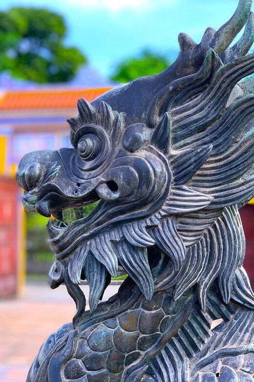 Da Nang: Imperial Hue And Scenic Hai Van Pass Discovery Tour - Khai Dinh Royal Tomb: feng shui design and an architectural mash-up