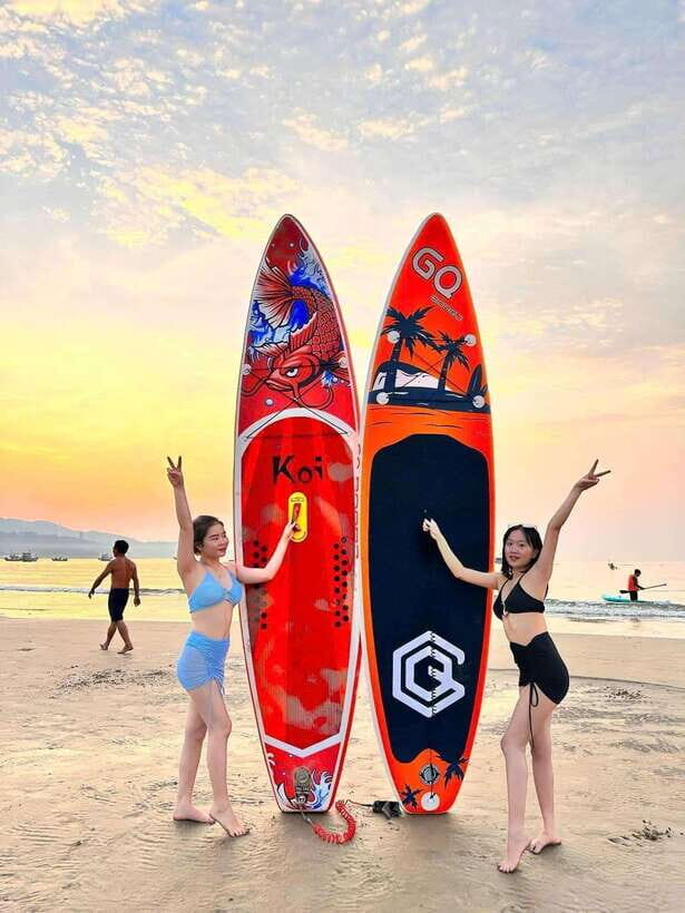 Da Nang: Man Thai Beach Stand-Up Paddleboarding Tour - Meeting at Mân Thái Beach (next to Cho Ca Go café)