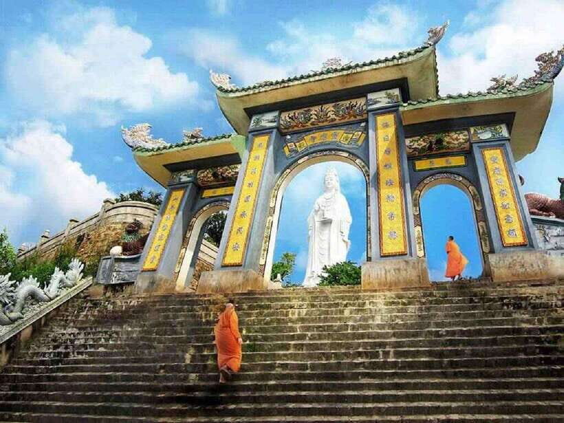 Da Nang: Marble Mountain, Am Phu Cave, and Lady Buddha … - Marble Mountains: limestone stairs, temples, and the Five Elements idea