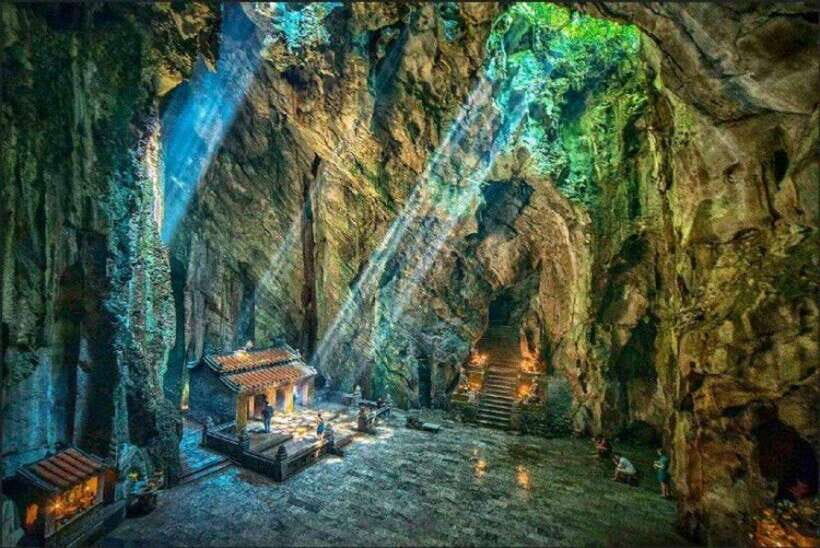 Da Nang: Marble Mountains, Hoi An, and Coconut Forest Tour - Hoi An ancient town at lantern time: houses, halls, bridges, and night market freedom