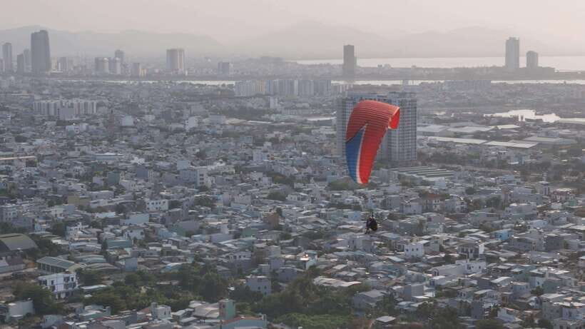Da Nang Private paragliding experience on Monkey Mountain - What you see from above (and why it matters)