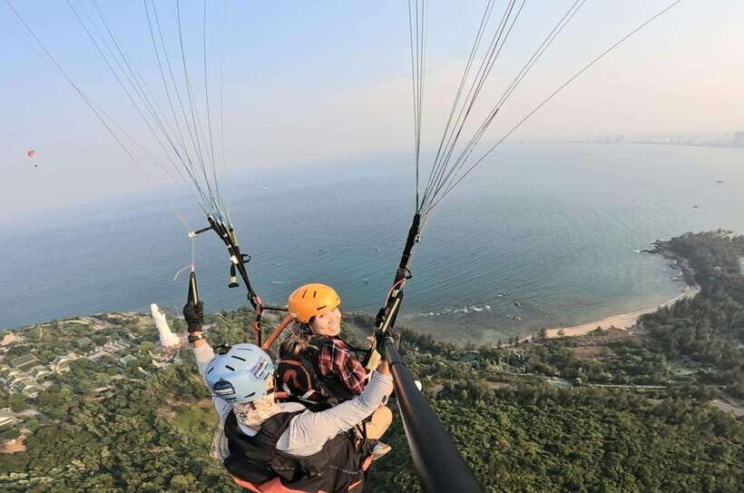 Da Nang Private paragliding experience on Monkey Mountain - Landing back at the beach: calm landing, coastal finale