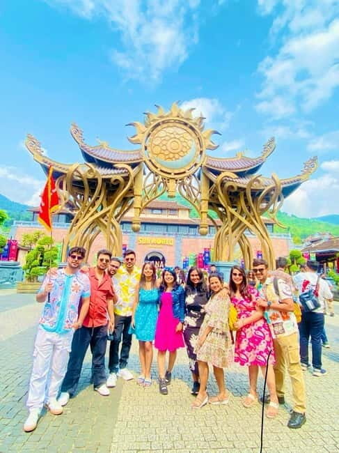 From Da Nang: Ba Na Hills and Golden Bridge tour & options - French Village and Fantasy Park: fun, but know the ticket extras
