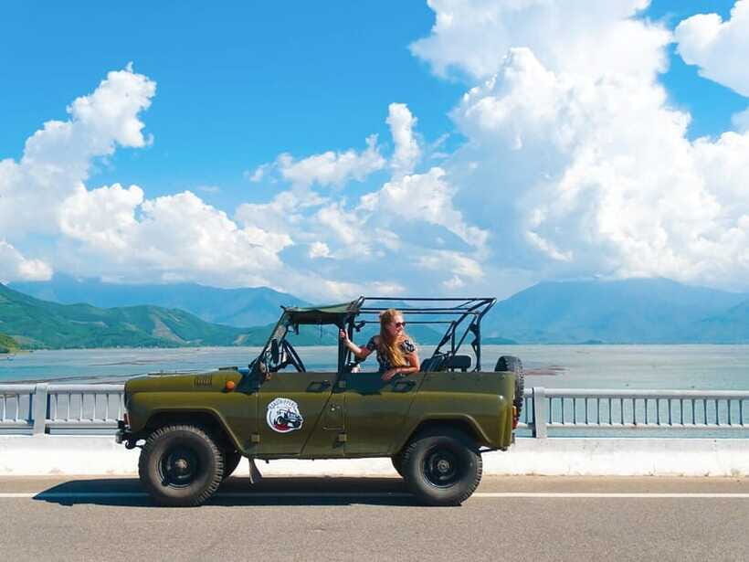 From Da Nang: Explore Hai Van Pass by US Army Jeep - Summit stops: Da Nang Bay and Lang Co Beach from the top