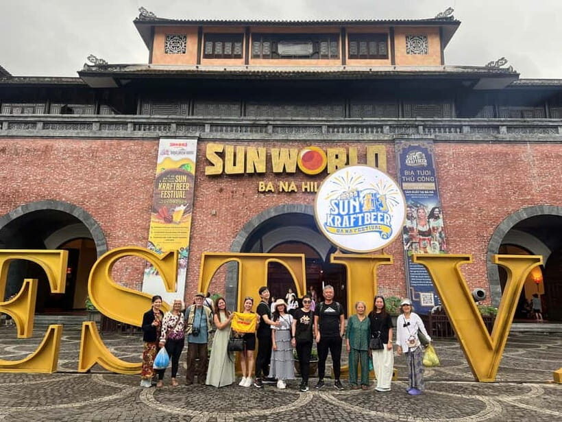 From Da Nang: Golden Bridge Ba Na Hills Full-Day Group Tour - Linh Ung Pagoda and Le Jardin Flower Garden: a quieter kind of wow