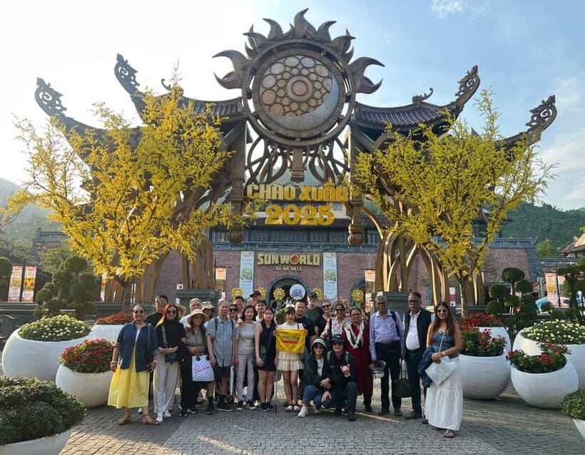 From Da Nang: Golden Bridge Ba Na Hills Full-Day Group Tour - Buffet lunch and Fantasy Park: manage the midday energy