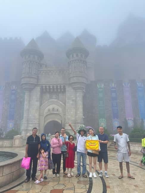 From Da Nang: Golden Bridge Ba Na Hills Full-Day Group Tour - Cable car back down, then souvenir stops back in Da Nang