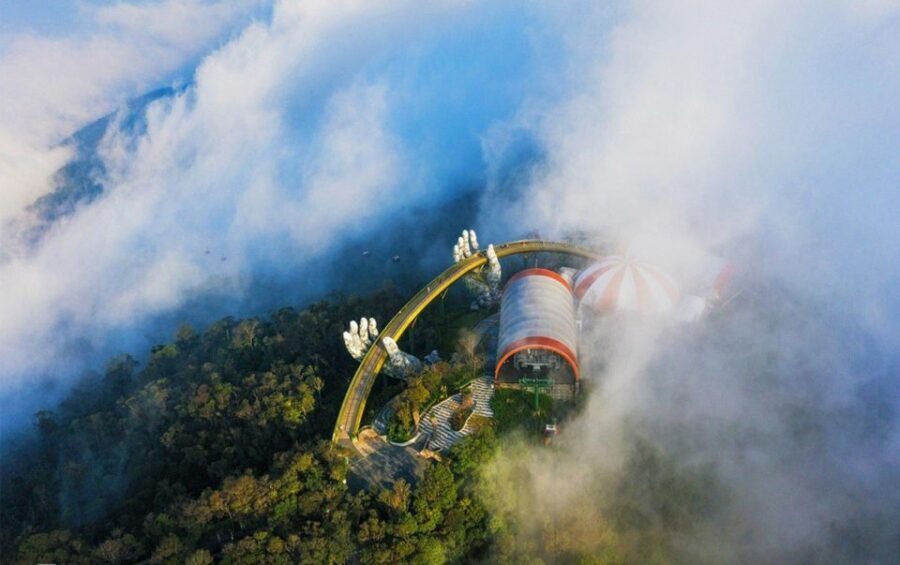 From Da Nang/Hoi An: Ba Na Hills Golden Bridge small group - Lunch on the mountain: included if you choose it