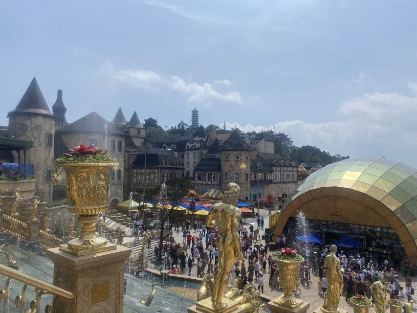 From Da Nang/Hoi An: Golden Bridge Ba Na Hills Full-Day Tour - Fantasy Park: The Part Families (and Thrill Fans) Actually Wait For