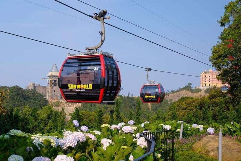 From Hoi An/Da Nang: Ba Na Hills and Golden Bridge Day Trip - Ba Na Hills starts with the cable car: what you’re really buying
