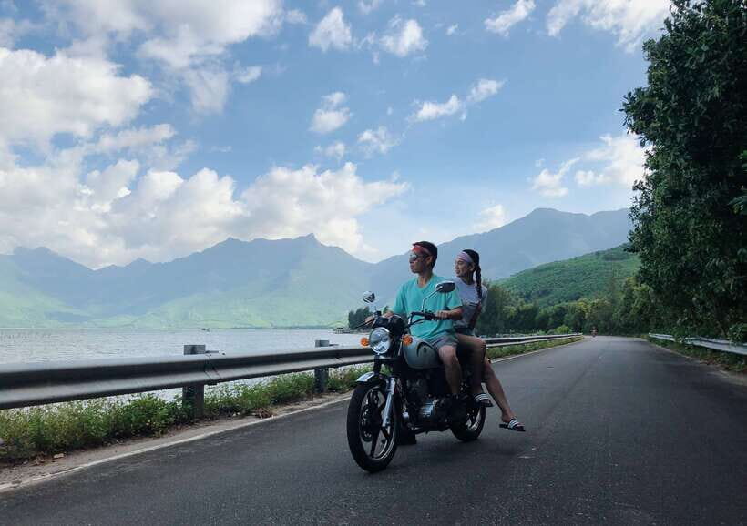 From Hue/Da Nang/Hoi An: Hai Van Pass Tour by Motorbike - Da Nang’s Dragon Bridge and Son Tra’s Monkey Mountain stop