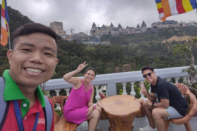 Full Day Golden Bridge and Ba Na Hills Small Group Tour - Fantasy Park after lunch: rides for families, breaks for everyone else