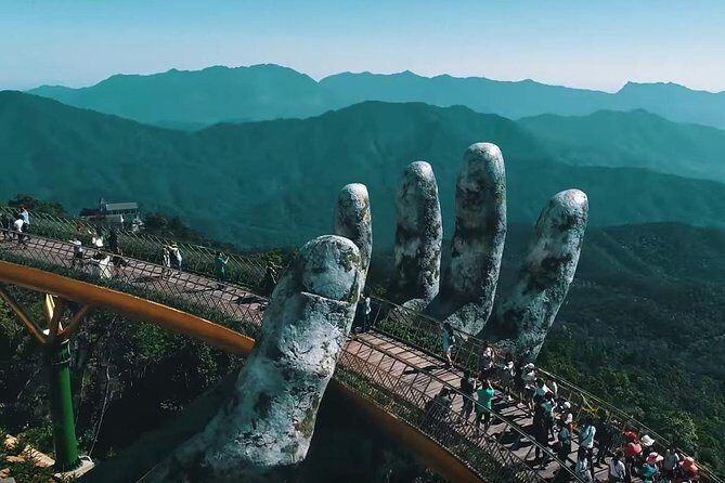 Golden Bridge & Ba Na Hills 1 Day including buffets lunch & 2 ways Cable Car - From Da Nang to Ba Na Hills: pickup timing and cable car rhythm