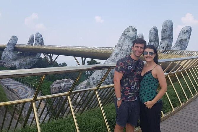 GOLDEN BRIDGE BA NA HILLS - CABLE CAR & Da Nang City PRIVATE TOUR - Golden Bridge: Two Giant Hands and a Quick, Photo-Friendly Walk