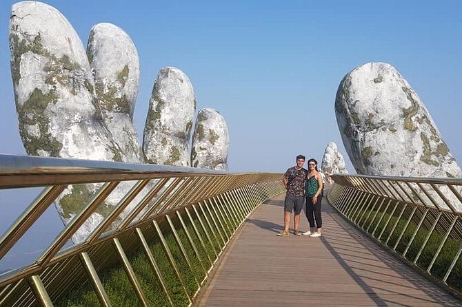 GOLDEN BRIDGE BA NA HILLS - CABLE CAR & Da Nang City PRIVATE TOUR - Son Tra Mountain and Lady Buddha at Linh Ung Pagoda