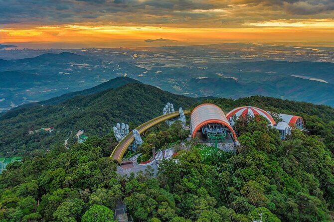 Golden Bridge & Ba Na Hills with Buffets Lunch ,2 ways cable car - From Da Nang pickup to cable-car check-in: how the day starts smoothly