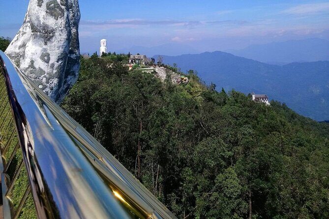Golden Bridge & BaNa hills Group trip from DaNang/Hoi An - Golden Bridge at 1,487m: cool air, fast photos, and one-day seasons