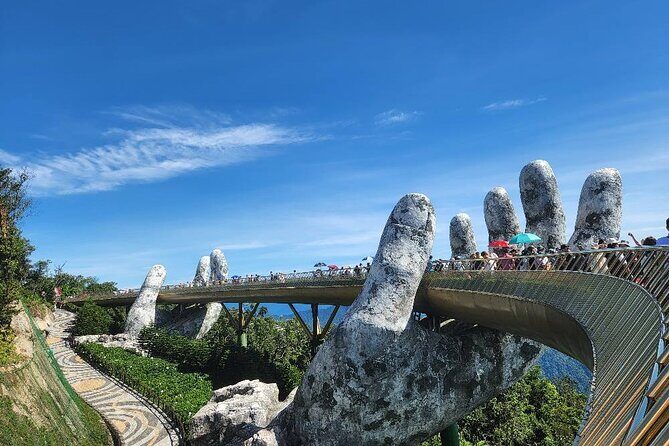 Golden Bridge -Marble Mountain-Hoi An City-Boat Ride-Night Market - How the Day Flows: Ba Na Hills First, Hoi An After Dark