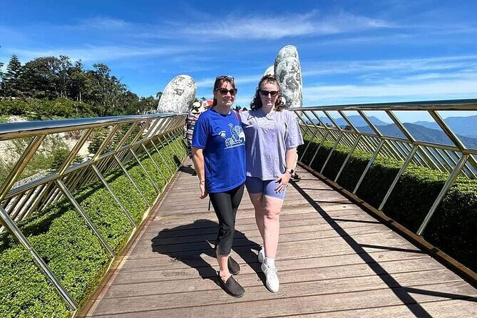 Golden Bridge-Monkey mountain-Dragon Bridge -Marble Mountain Fullday PrivateTour - Lunch and timing: included, but not always where you expect