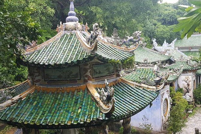Guided Fullday Tour :Golden Bridge,Dragon Bridge,Marble Mountain,Monkey Mountain - Son Tra Mountain (Monkey Mountain area) and Linh Ung Pagoda’s Lady Buddha