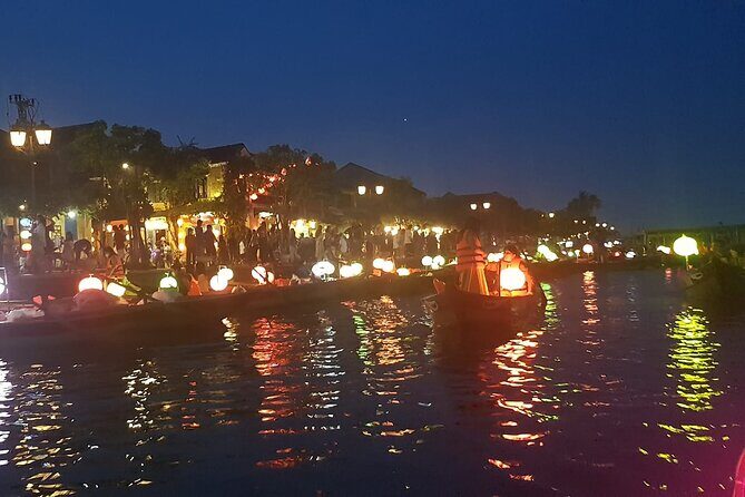 Guided Tour to Marble Mountains & Hoi An Walking Tour , Night Market, Boat Ride - Night Market lantern time: shopping, snacks, and optional dinner