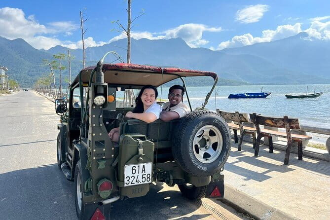 Hai Van Pass, Lang Co Bay & Lap An Lagoon PRIVATE TOUR - The ride: army jeep vibes, modern car comfort, and you don’t drive