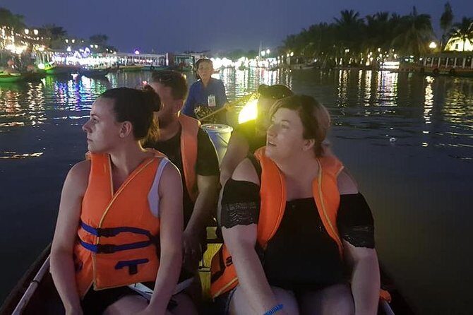 Hoi An Ancient City -Sampan Boat Ride- Night Market- Lanterns - Sampan on the Hoai River: calm views, expect a more commercial flow