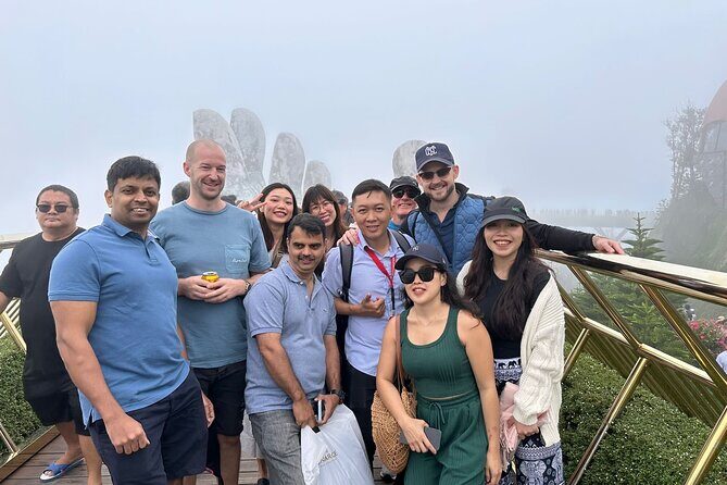 Hoi An/ Da Nang - Ba Na Hills - Golden Bridge Daily Tour - Golden Bridge: stone-hands drama and photo-time strategy