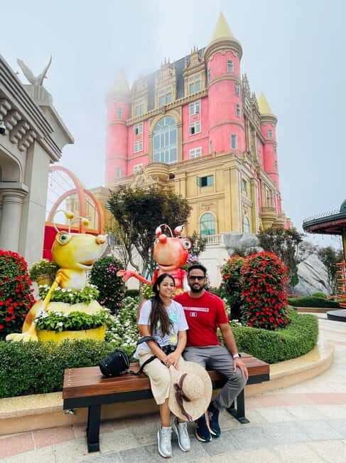 Hoi An/Da Nang: Golden Bridge - BaNa Hills Small Group Tour - French Village: street music, landmarks, and a chance at the bigger thrills