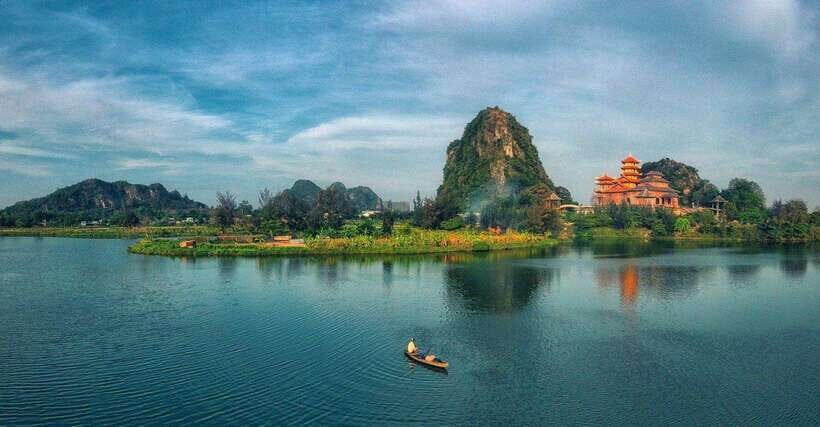 Hoi An/ Da Nang: Marble mountain and My Son Full Day - Marble Mountains: caves, viewpoints, and the marble carving village