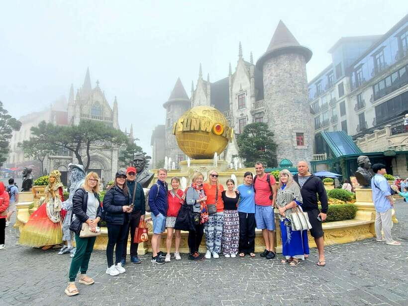 Hoi An / Da Nang to Ba Na Hills Day Trip with Golden Bridge - French Village Lunch and Afternoon Wandering in Sun World