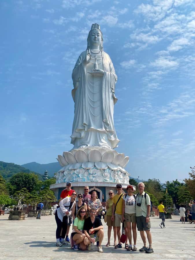 Hoi An: Marble Mountains, Lady Buddha and Am Phu Cave Tour - Am Phu Cave: Buddhist philosophy shown through scenes and emotion