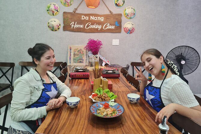 Home Cooking Class: Market, Garden and cooking 4 dishes - From market to meal: why this Da Nang cooking class works