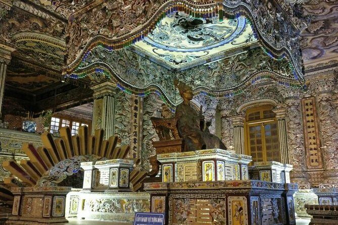 Hue Imperial City Private Tour - Tomb of Khai Dinh: the emperor’s tomb and its 127 steps
