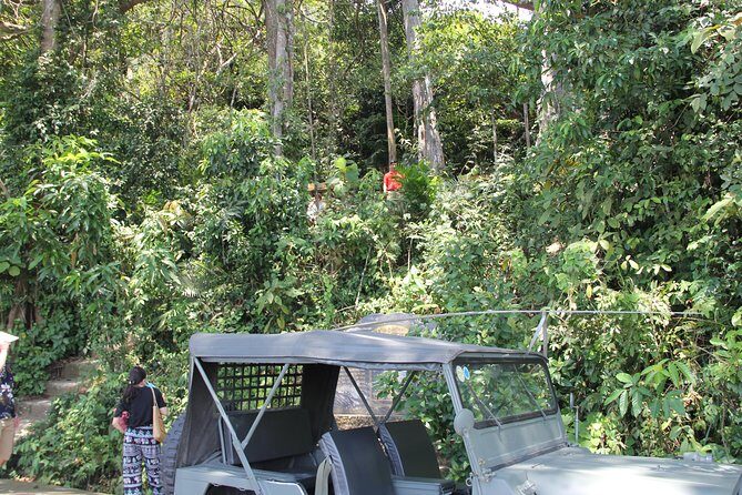 Jeep Tour Monkey Mountain & Son Tra Peninsula 3Hr - The former US Army heliport stop and the “forgotten road” feeling