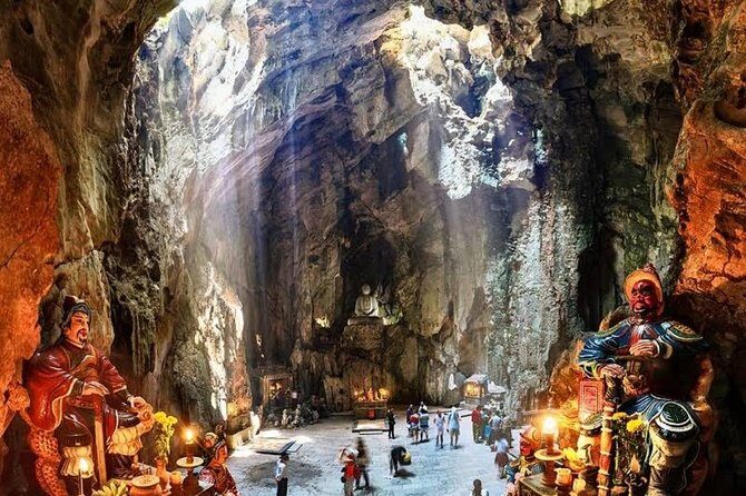 Marble mountain and Linh Ung temple from Da Nang/ Hoi An (4 hour) - Stop 1 Bonus: A Sculpture Workshop You Can Actually Watch