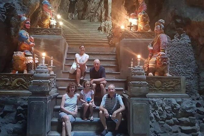 Marble Mountain -Buddha Statue -PeakMonkey Mountain -PRIVATE CAR - A Private Car Route That Saves Time Across Da Nang