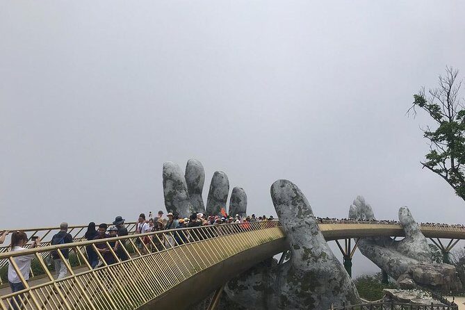 Marble Moutain - Golden Bridge - Ba Na Hill via Cable Car from Da Nang or Hoi an - Marble Mountains: Pagodas, Natural Caves, and War-Era Stories